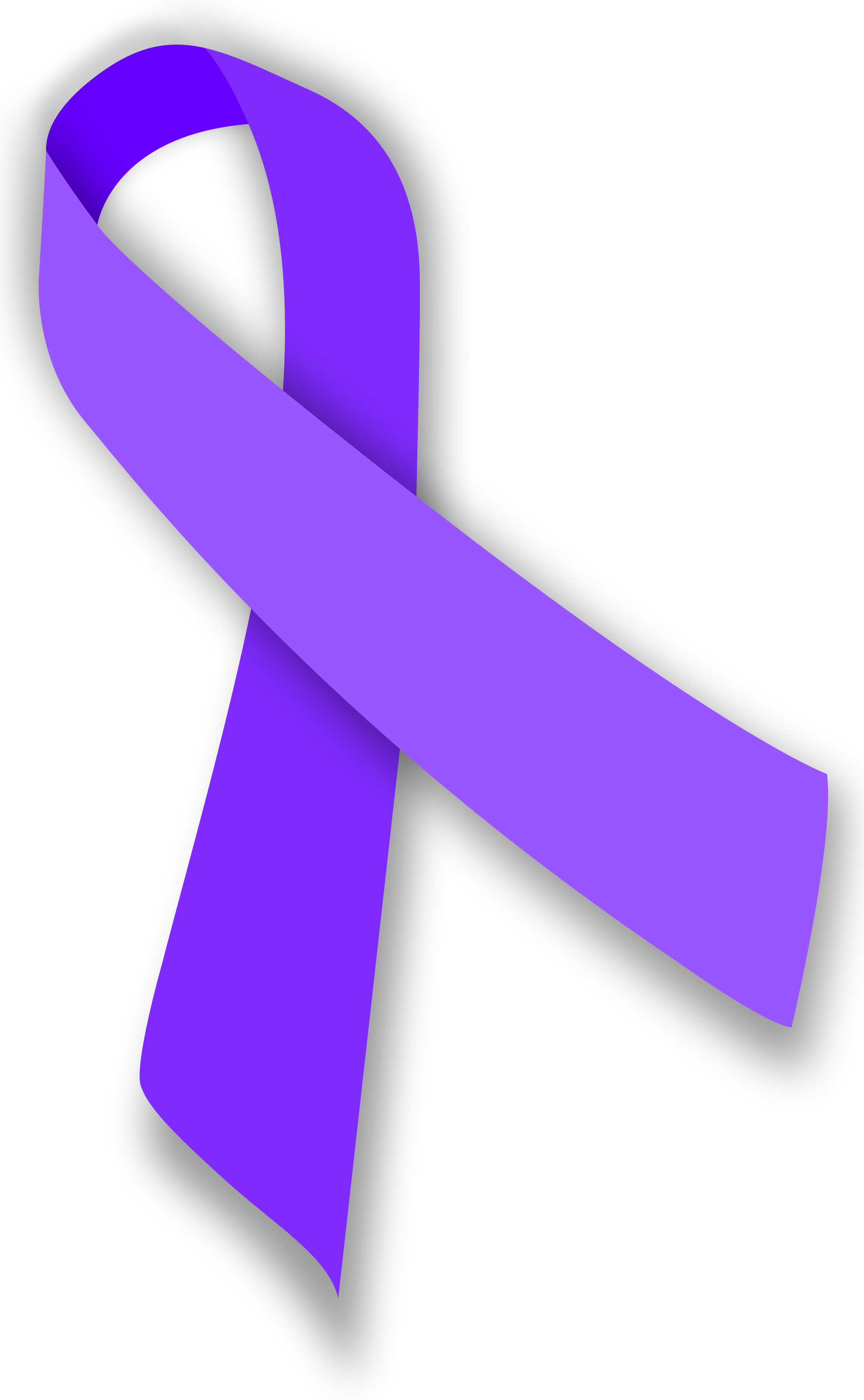 The ribbon for Teresa’s cancer